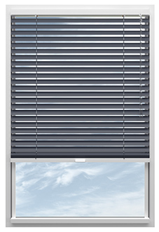 Purity, Satin Anthracite - Stick Fit Venetian Blind